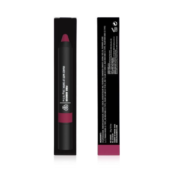 PAC Insanely Matte Lip Crayon - Pink Armour (3.8g) - PAC