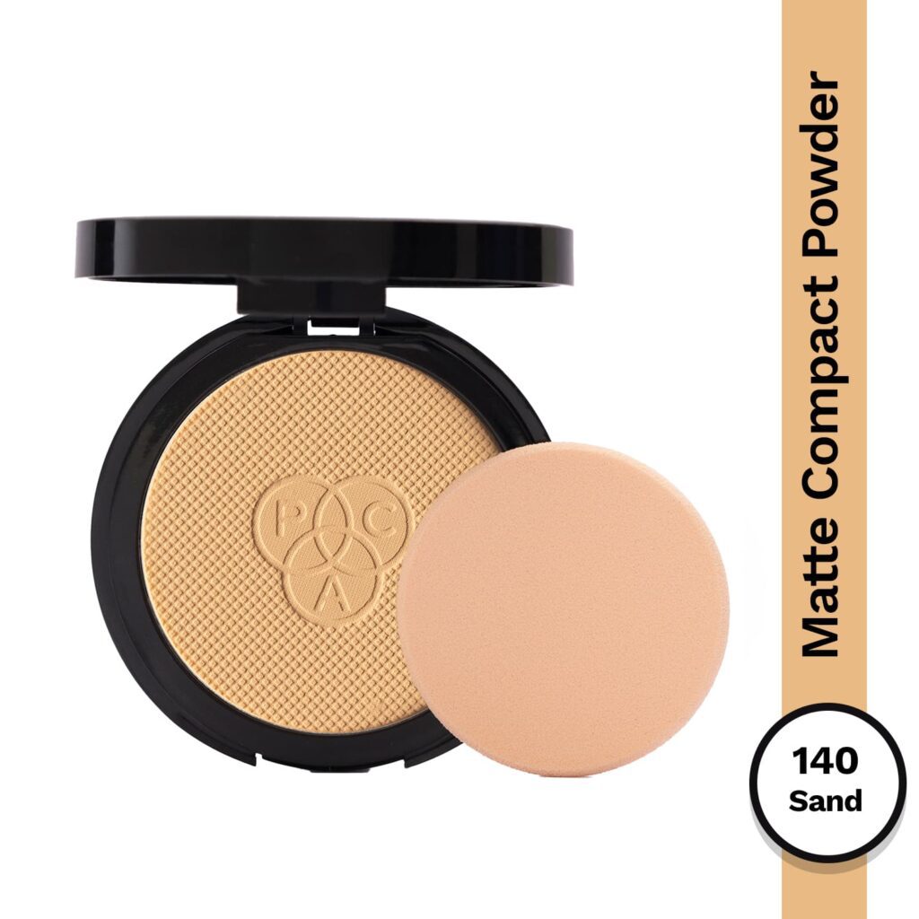 PAC Matte Touch Compact Powder - 140 Sand (12 g) - PAC