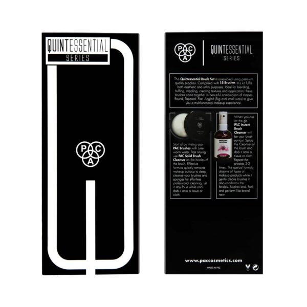 PAC Quintessential Series Brush Set (15Pcs) - PAC