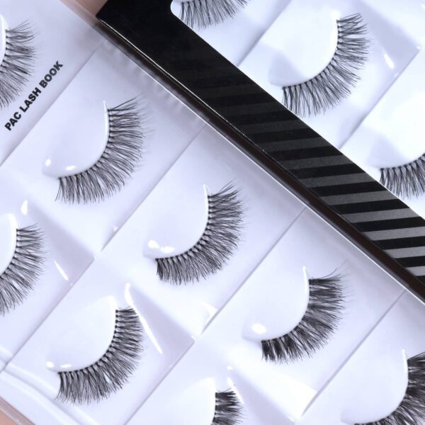 PAC Season 1 Lash Book False Eyelashes - Black (10Pcs) - PAC