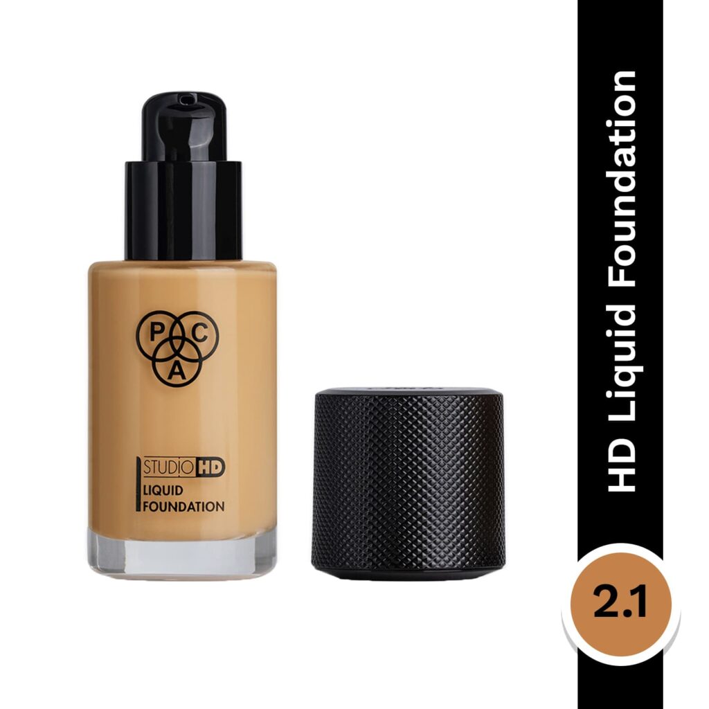 PAC Studio HD Liquid Foundation - 2.1 (28ml) - PAC