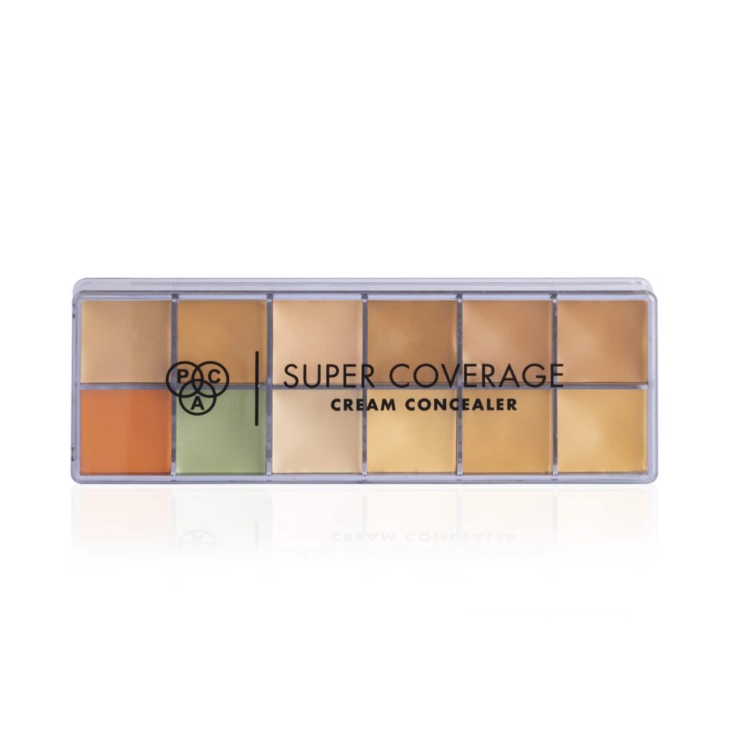 PAC Super Coverage Cream Concealer Palette - X12 Shade (7.5g) - PAC