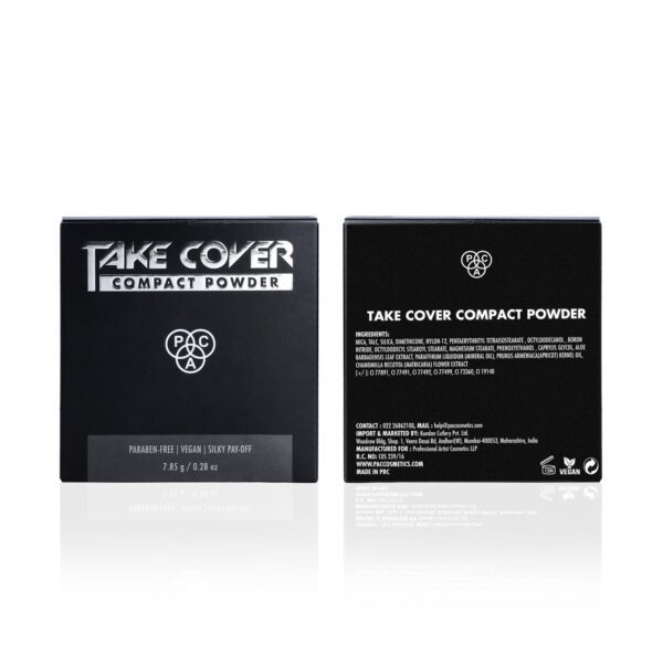 PAC Take Cover Compact Powder - 06 Cashew Crush (7.85g) - PAC