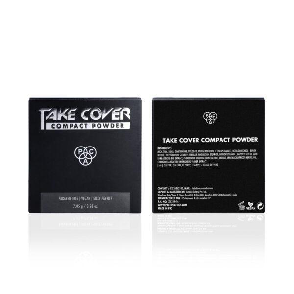 PAC Take Cover Compact Powder - 14 Bronzed Sugar (7.85g) - PAC