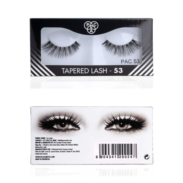 PAC Tapered False Eyelash - 53 (1 Pair) - PAC