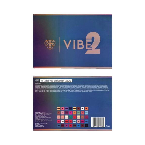 PAC Vibe Eye Shadow X40 - Season 2 (48 g) - PAC