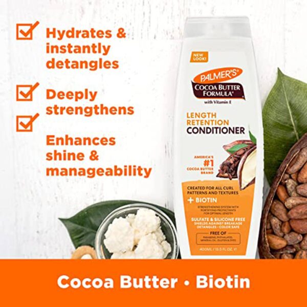 Palmer's Cocoa Butter & Biotin Length Retention Conditioner (400 ml) - Palmer's