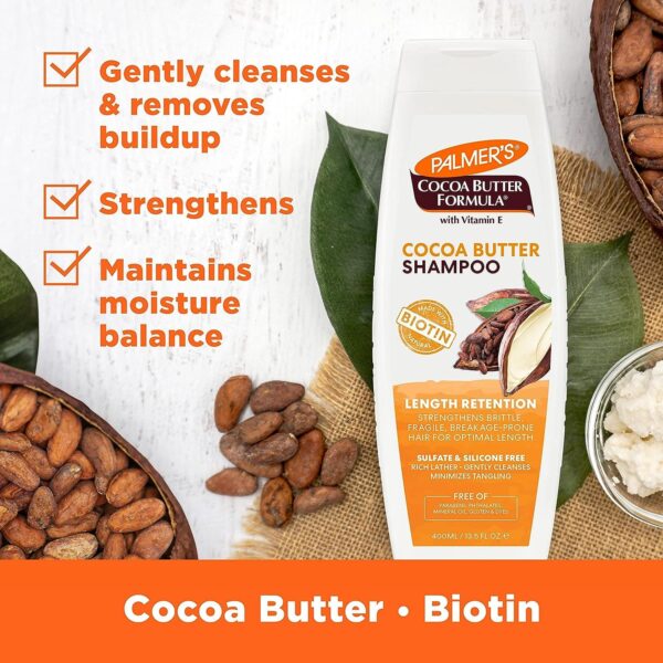 Palmer's Cocoa Butter & Biotin Length Retention Shampoo (400 ml) - Palmer's