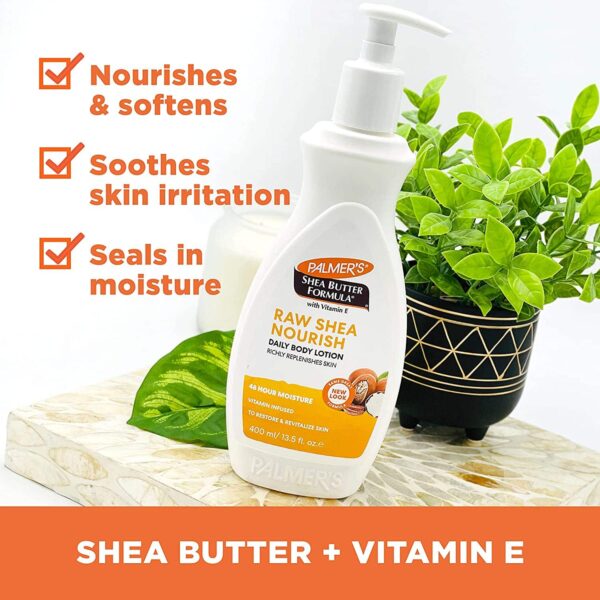 Palmer's Raw Shea Nourish Daily Body Lotion (400ml) - Palmer's