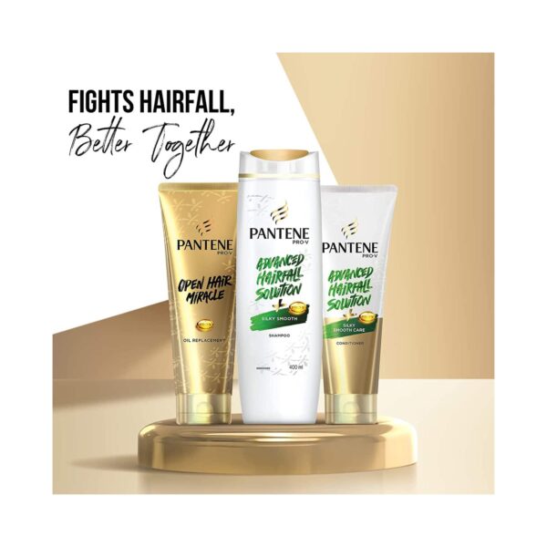 Pantene Advanced Hairfall Solution Anti-Hairfall Silky Smooth Conditioner (180ml) - Pantene