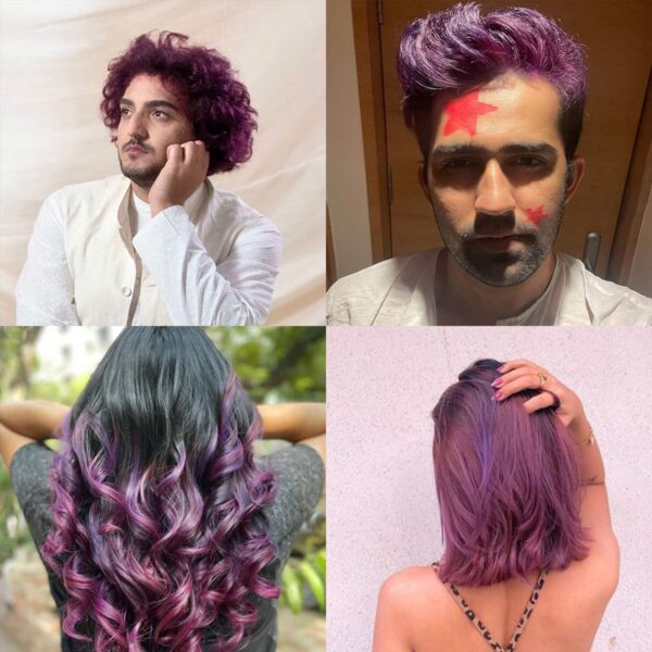 Paradyes Lighten Up! Bleach + Color Combo (Amethyst Plum) - Paradyes