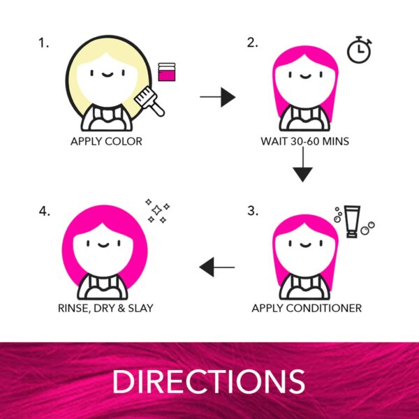 Paradyes Lighten Up! Bleach + Color Combo (Carola Pink) - Paradyes