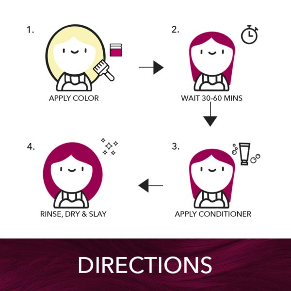 Paradyes Lighten Up! Bleach + Color Combo (Ruby Wine) - Paradyes