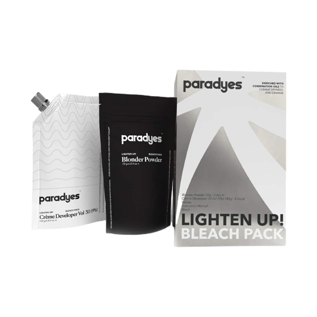 Paradyes Lighten Up! Bleach Pack - Dark Brown (210g) - Paradyes