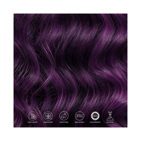 Paradyes Semi-Permanent Classic Hair Color Jar - Amethyst Plum (120g) - Paradyes