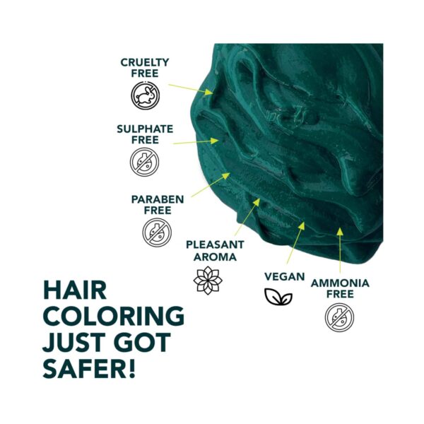 Paradyes Semi-Permanent Classic Hair Color Jar - Emerald Green (120g) - Paradyes