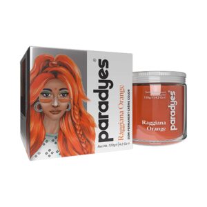 Paradyes Semi-Permanent Classic Hair Color Jar - Raggiana Orange (120g) - Paradyes