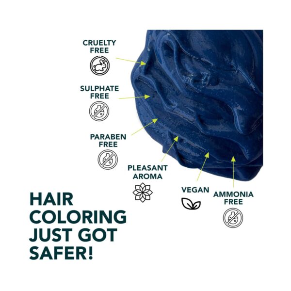 Paradyes Semi-Permanent Classic Hair Color Jar - Sapphire Navy (120g) - Paradyes