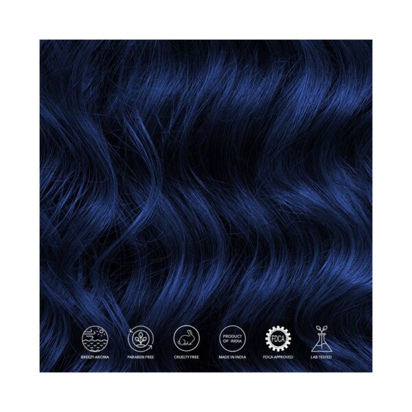 Paradyes Semi-Permanent Classic Hair Color Jar - Sapphire Navy (120g) - Paradyes