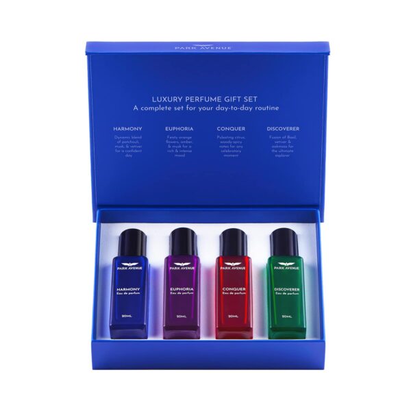Park Avenue Luxury Men Perfume Gift Set for Men (4 x 20 ml) - Park Avenue