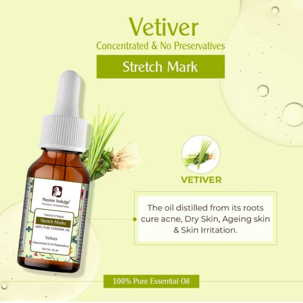 Passion Indulge Anti-Scar & Anti-Aging Vetiver Facial Oil (10 ml) - Passion Indulge