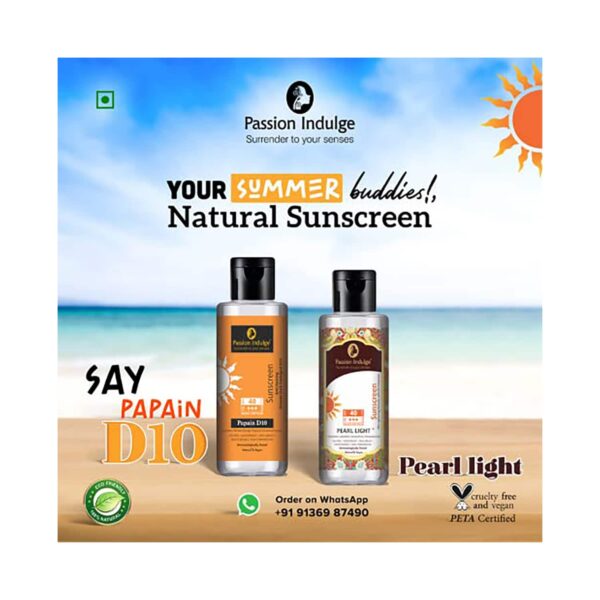 Passion Indulge Anti-Tan Papain Sunscreen (100 ml) - Passion Indulge