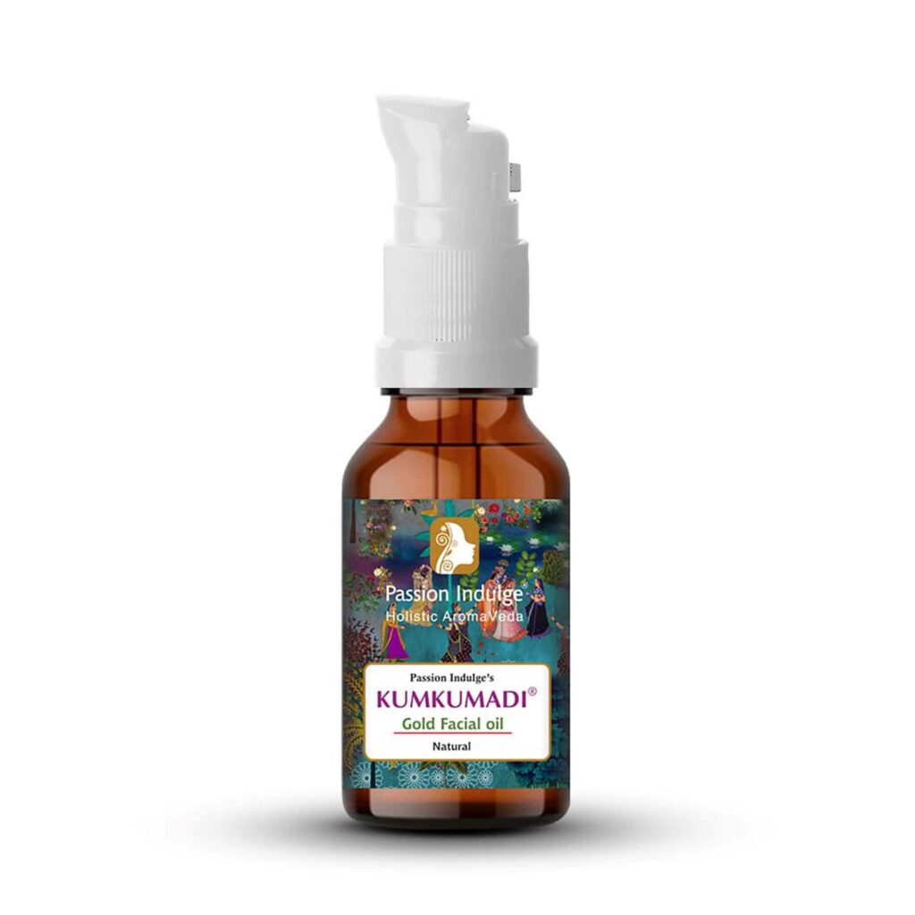 Passion Indulge Kumkumadi Skin Glowing Facial Oil (10 ml) - Passion Indulge