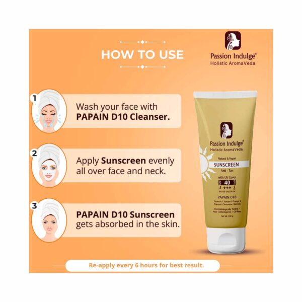 Passion Indulge Papain Anti-Tan Sunscreen (2 pcs) - Passion Indulge