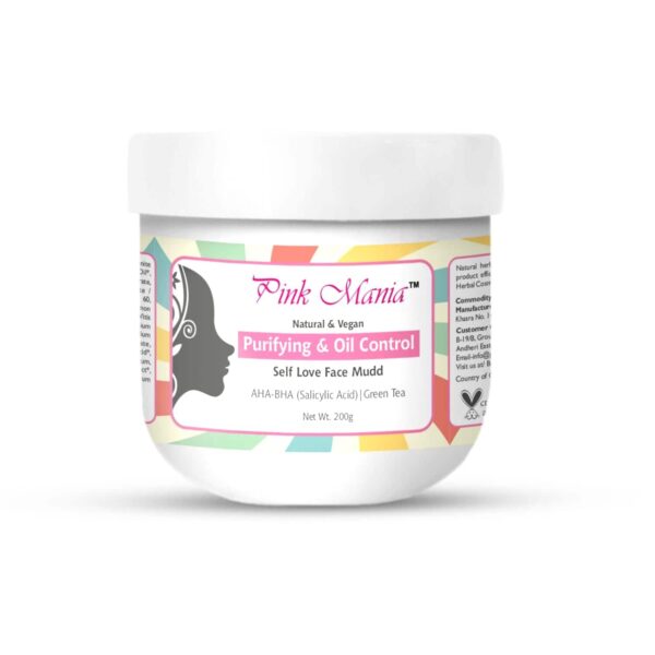 Passion Indulge Pinkmania Aha-Bha Face Mudd For Oily Skin (200 gm) - Passion Indulge