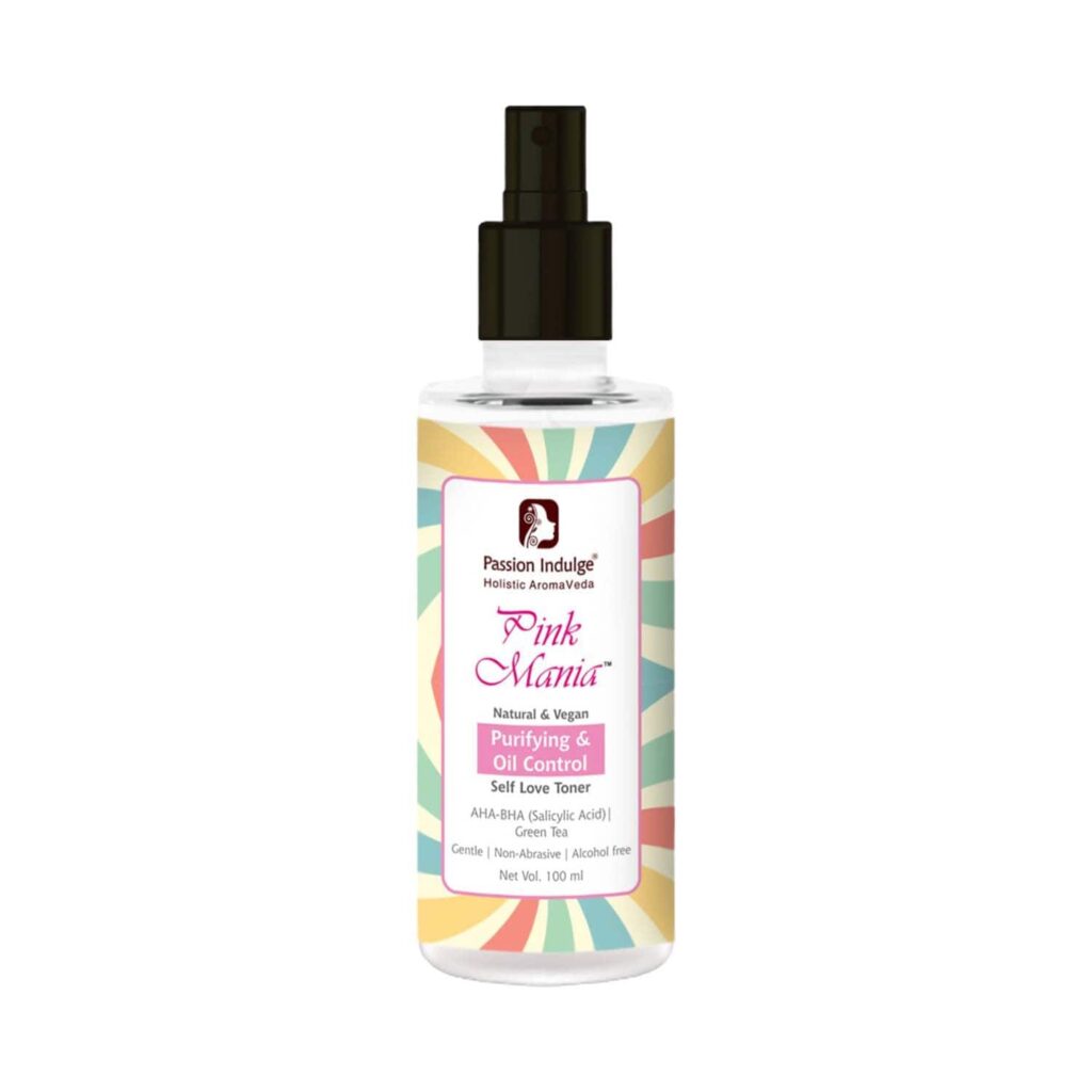 Passion Indulge Pinkmania Aha-Bha Face Toner (100 ml) - Passion Indulge