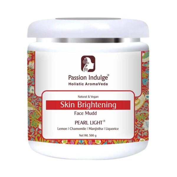 Passion Indulge Professional Pearl Light Skin Brightening Face Mudd (500 g) - Passion Indulge