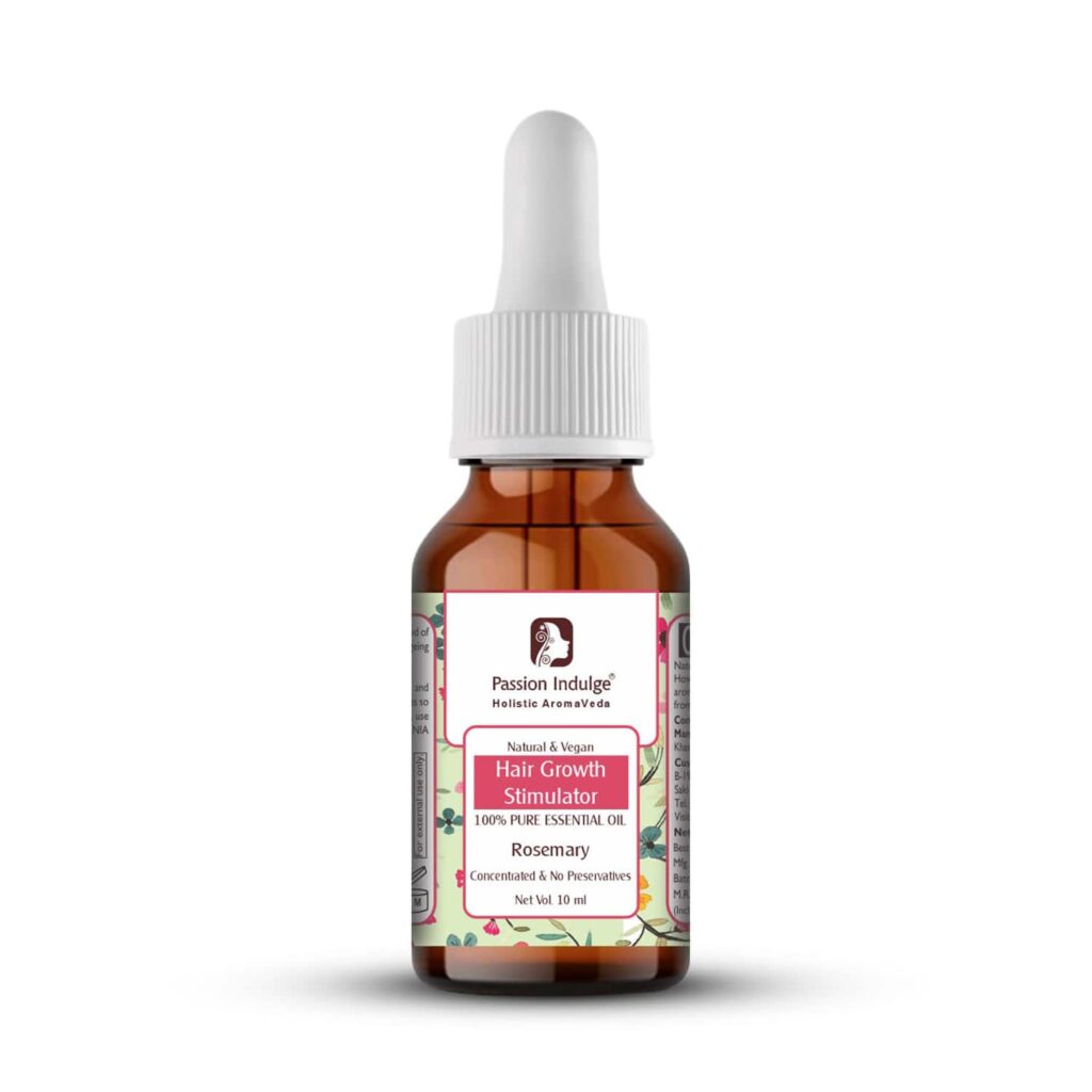 Passion Indulge Rosemary Hair Growth Essential Oil, Prevent Acne & Scalp Disorder (10 ml) - Passion Indulge