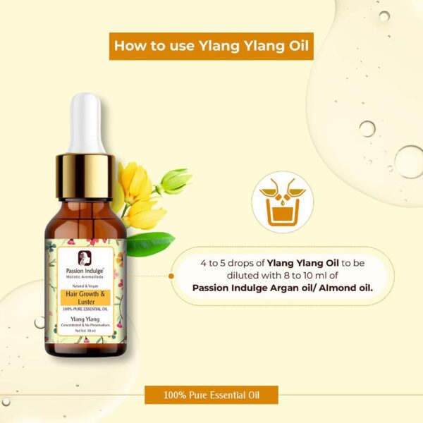 Passion Indulge Sebum Balancer Ylang Ylang Essential Oil (10 ml) - Passion Indulge