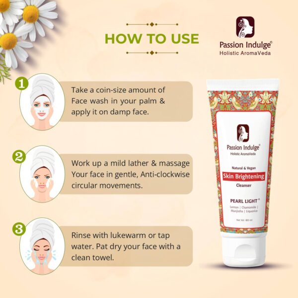 Passion Indulge Skin Brightening Pearl Light Cleanser (100 ml) - Passion Indulge