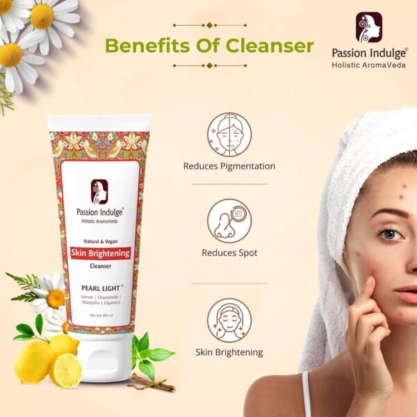 Passion Indulge Skin Brightening Pearl Light Cleanser (100 ml) - Passion Indulge