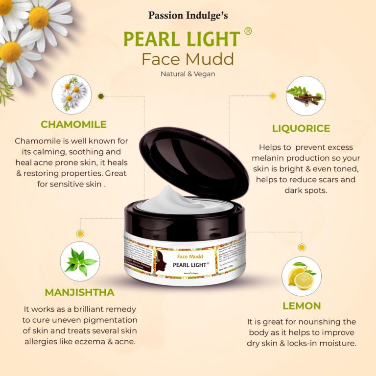 Passion Indulge Skin Brightening & Spot Reduction Face Mudd (250 gm) - Passion Indulge