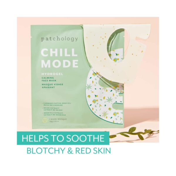 Patchology Chill Mode Hydrogel Calming Face Mask (29g) - Patchology