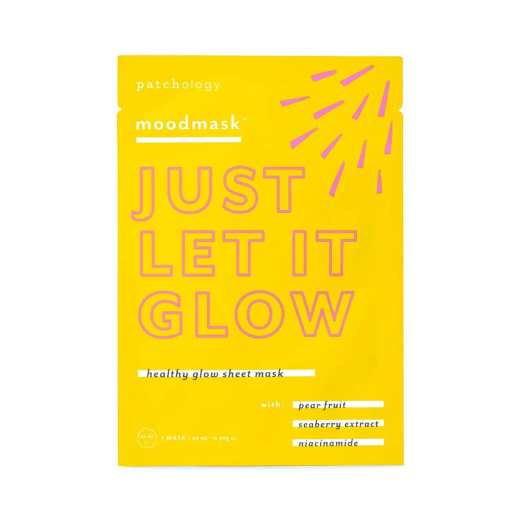 Patchology Moodmask Just Let It Glow Sheet Mask (20ml) - Patchology