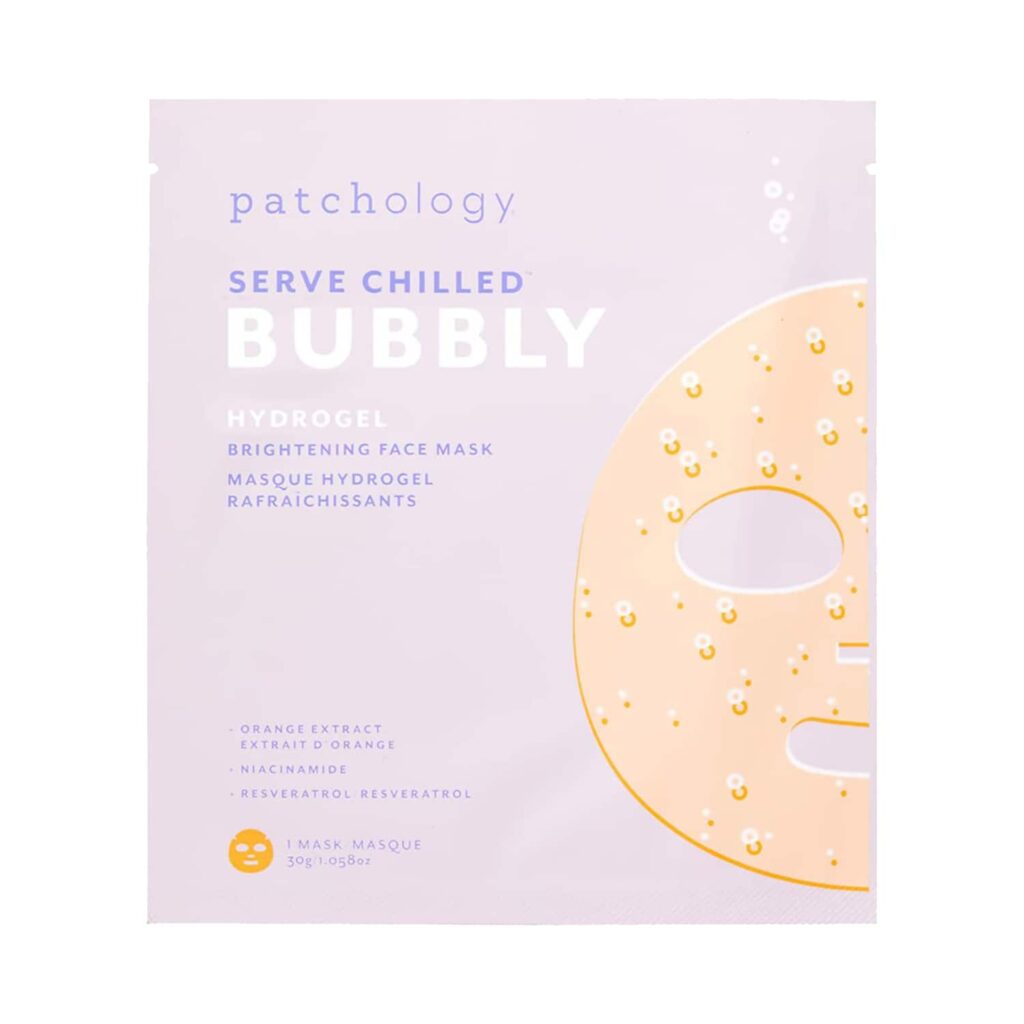 Patchology Serve Chilled Bubbly Hydrogel Brightening Face Mask (30g) - Patchology