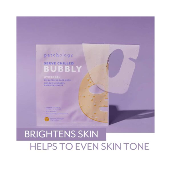 Patchology Serve Chilled Bubbly Hydrogel Brightening Face Mask (30g) - Patchology