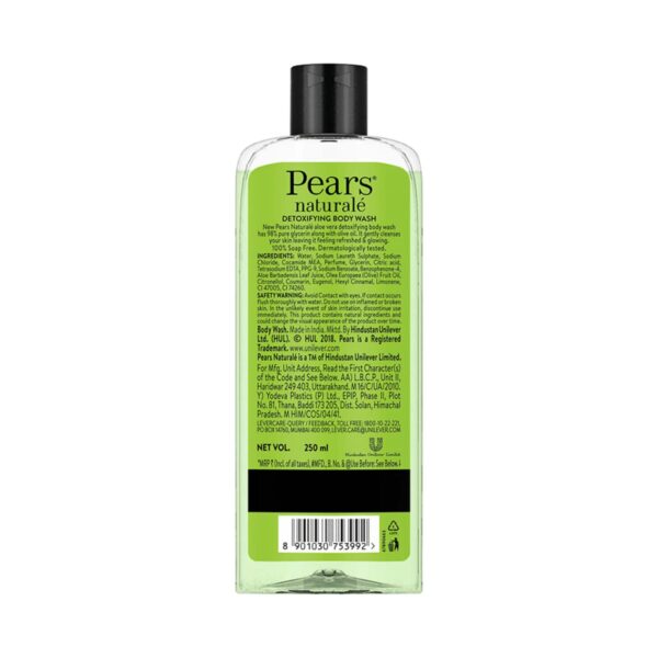 Pears Naturale Nourishing Coconut Water + Detoxifying Aloevera Bodywash Combo - Pears