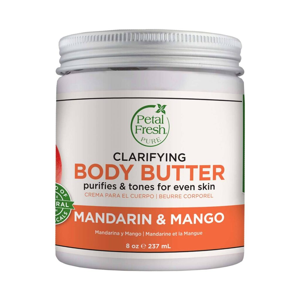Petal Fresh Clarifying Mandarin & Mango Body Butter (237ml) - Petal Fresh