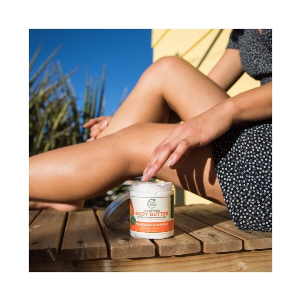 Petal Fresh Clarifying Mandarin & Mango Body Butter (237ml) - Petal Fresh