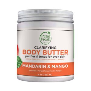 Petal Fresh Clarifying Mandarin & Mango Body Butter (237ml) - Petal Fresh