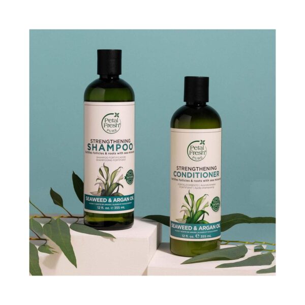 Petal Fresh Strengthening Seaweed & Argan Oil Conditioner (355 ml) - Petal Fresh