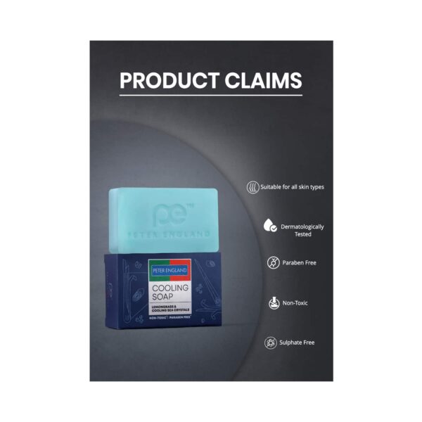 Peter England Cooling Soap (100g) - Peter England