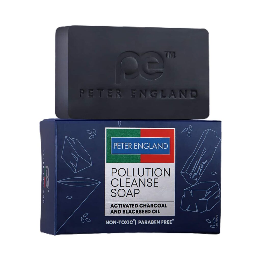 Peter England Pollution Cleanse Soap (100g) - Peter England