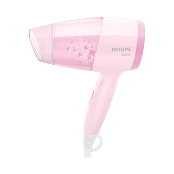 Philips 1200W Thermoprotect Hair Dryer With Air Concentrator + Diffuser Attachment BHC017/00 - Pink - Philips