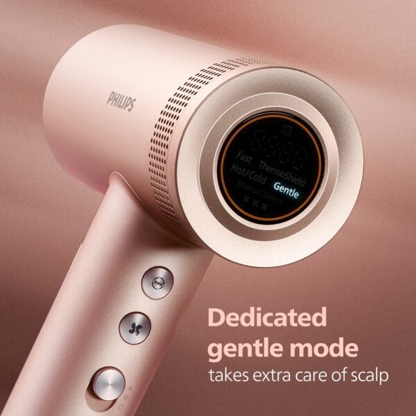 Philips BLDC Hair Dryer Ultra fast Thermoshield Advanced Technology For Extra Scalp Care BHD837/10 - Philips