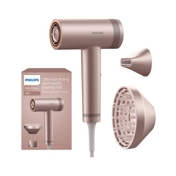 Philips BLDC Hair Dryer Ultra fast Thermoshield Advanced Technology For Extra Scalp Care BHD837/10 - Philips